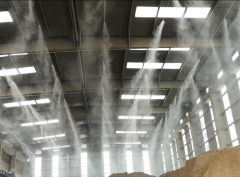 金隅水泥厂喷雾抑尘系统案例